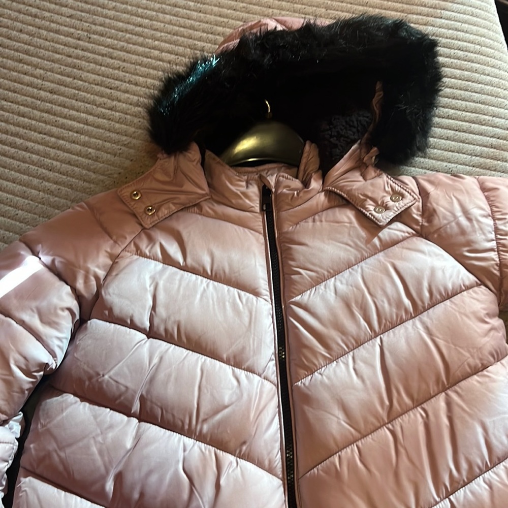 LAVENDER PUFFER COAT